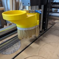 Cnc toz fırça braketi