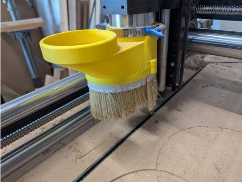 Cnc toz fırça braketi - Görsel 2