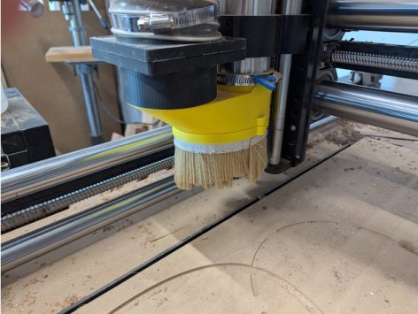 Cnc toz fırça braketi - Görsel 6