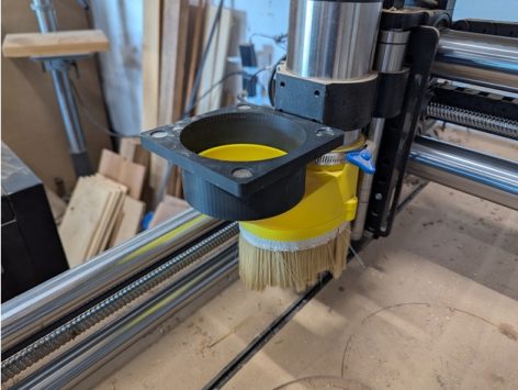 Cnc toz fırça braketi - Görsel 7