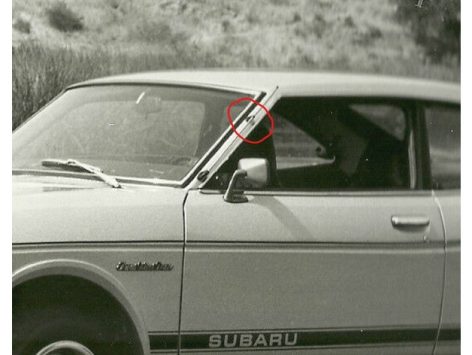70s Subaru Anten Tutucu - Görsel 3