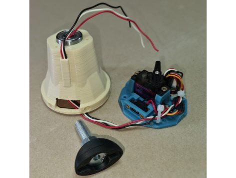 ESP32 KAM PAN TILT ANTEN E Plastik Parça - Görsel 33
