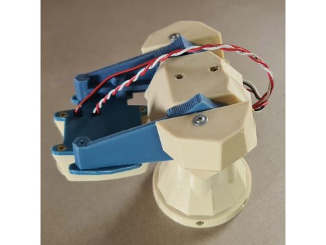 ESP32 KAM PAN TILT ANTEN E Plastik Parça - Görsel 3