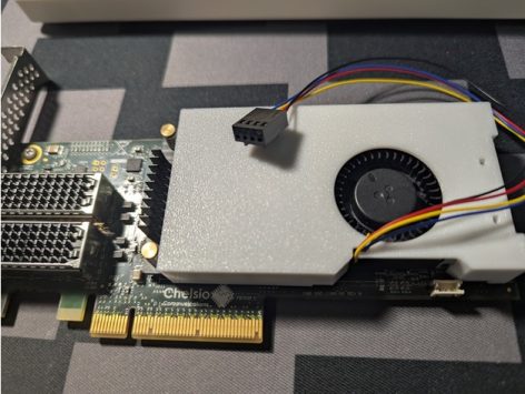 Chelio T520 NIC Blower Adaptörü