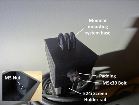 HP E24i G4 Modüler Montaj Braketi - Görsel 2