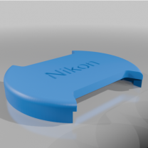 Nikon metin ile lens kapağı