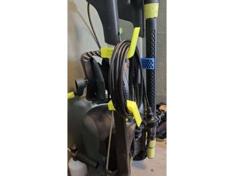Basınçlı yıkama makinesi ava kablo organizer braketi