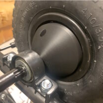 Çift Tahrikli Adaptör HOMCOM Pedalı Go Kart Arka Sol Tekerlek Homcom Kettcar GoKart sürücü sol arka tekerlek