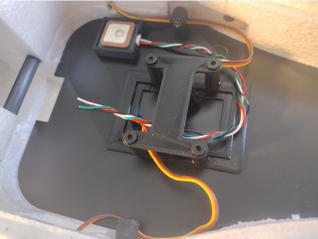 Atomrc Dolphin F405Wing Mini Bn220 Gps Arka Montaj Plakası - Görsel 2