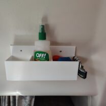 Elde taşınır VHF ve diğer aksesuarlar için kılıf, bir tekne püskürtme