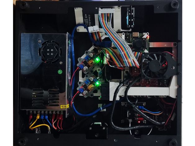 Robin Nano V1 için Modüler Montaj 0 Raspberry Pi DC DC Flyingbear Ghost için Yönlendirilmiş Soğutma 5