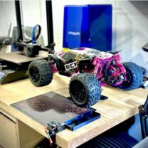 ECX Devresi 2wd 1 10 RC Stadyum Kamyonu için Çamurluklar Üzerinde