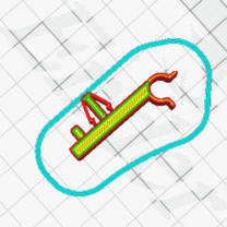 Canyon Colorado Isuzu İçin Kaput Pervane Çubuğu Klipsi