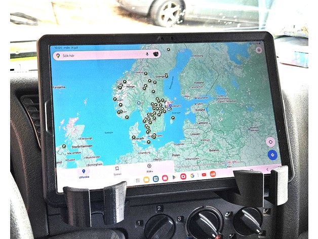 Fiat Ducato Camper için Tutucu ve Cep Telefonu Tablet Tutucu - Görsel 2