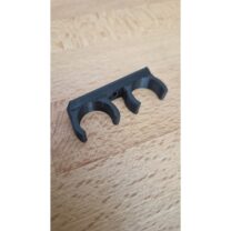 Çift boru kelepçesi 18mm ısıtma borusu