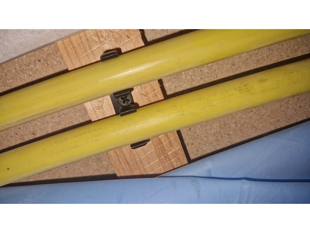 Çift boru kelepçesi 18mm ısıtma borusu - Görsel 3