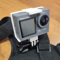 Akaso Cesur 4 Pro ve V50 Elite için Göğüs Montaj Çerçevesi