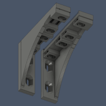 Geliştirilmiş 2U Sunucu Duvar Montajı