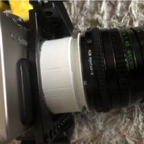 Canon Eos M EF M’den Pentax K’ye