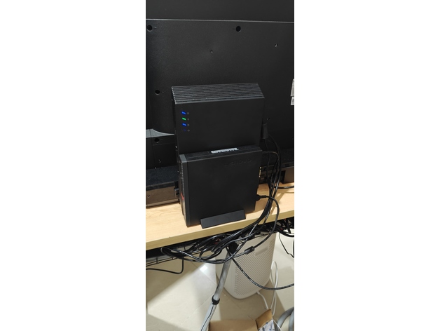 ASUSTOR Flashtor Nas Lenovo ThinkCentre M720Q KOMBINE DIKEY MONTAJ Braketi