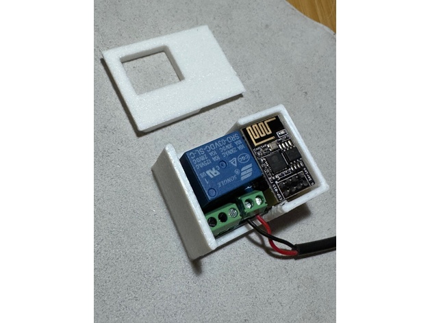 ESP 8266 ve Röle Modülü için Kutu - Görsel 5