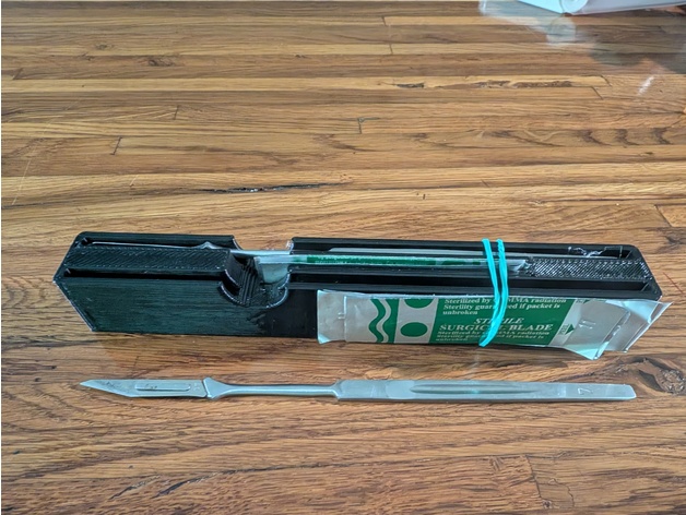 No 7 neşter tutucu Plastik Braket, - Görsel 2