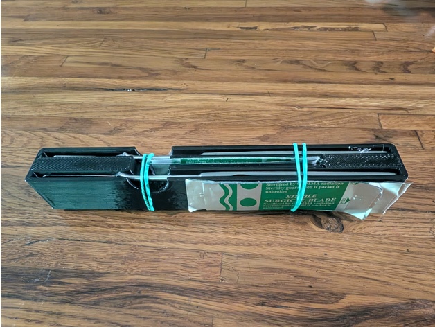 No 7 neşter tutucu Plastik Braket, - Görsel 3