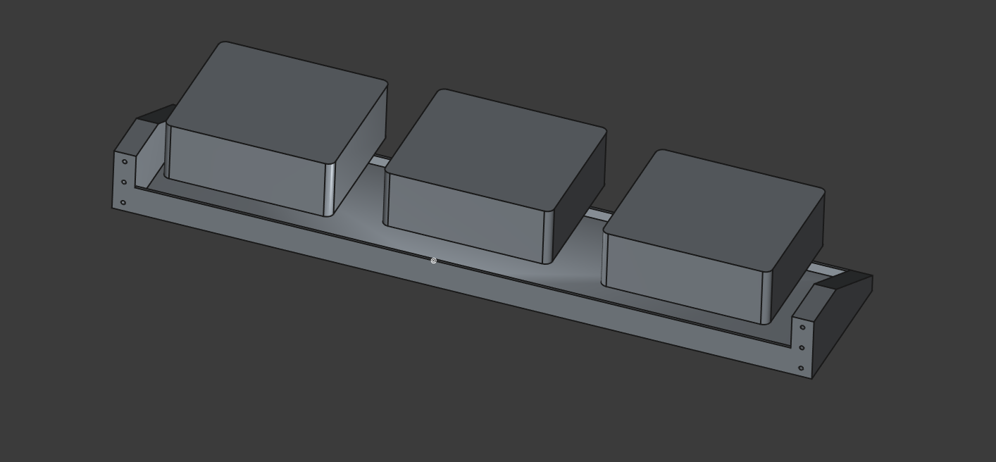 1U Beelink Mini PC braket - Görsel 3