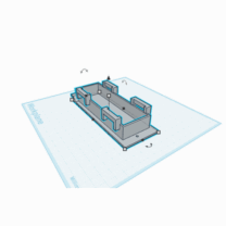 Absima Cr4 4 Yikong YK4107 Ön Pil Montajı