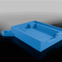 Esp32 C3 Super Mini anahtarlık kapağı