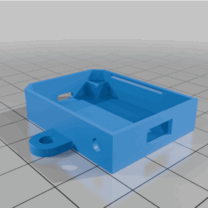 Minimalistic ESP8266 Wemos D1 Mini Case For WLED With Screw Mounts