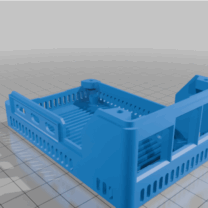 PI altında Raspberry Pi 5 Case Wight NVME