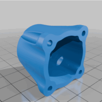 RC Airboat için genişletilmiş adaptör 2205 motor