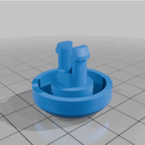 Kar süpürgesi düğmesi