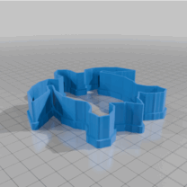 Kaplumbağa tarzı kurabiye kesici