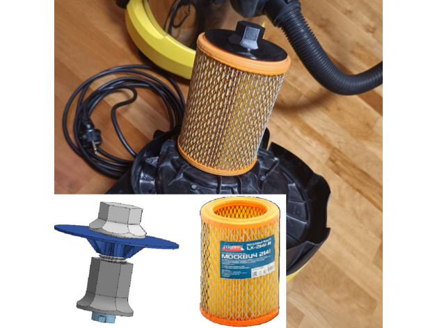 Karcher WD3 Filtresi Moskvich LX 2141 B Adaptör - Görsel 10