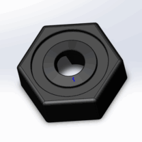 RC Arabalar İçin Tekerlek Adaptörü 1 10