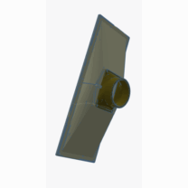 Üçlü 140mm Fan Kanalı