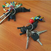 Flexi Kedi Anahtarlık