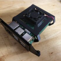 Raspberry Pi Rack montaj braketi