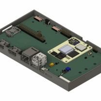 Raspberry Pi Hesaplama Modülü 5 IO Kartı Kılıfı