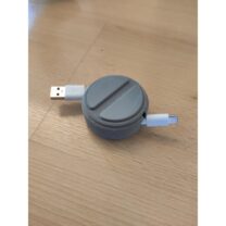 USB Kablo Makarası V2 0 Küçük İstiflenebilir Kapak