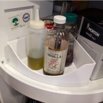 Turnike Dolabı İçin Kama Şeklinde Çöp Kutusu