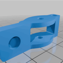 Qidi X 3 Serisi X Plus 3 X Max 3 Ekstruder Kolu Yedek Parçası Güçlendirilmiş