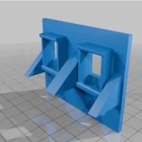 18mm Kart İçin Çift RJ45 Keystone