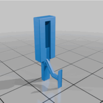 Duvara Monte Çubuk Tutucu