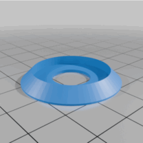 1976 Yamaha YZ100 Rubber Washer Rear Swingarm