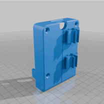 V yuvalı 2020 klipsli menteşeli Raspberry Pi kasası