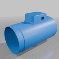 Itho Daalderop için Motorlu Havalandırma Vanası 125mm 28BYJ 48