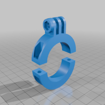 30mm Tüp GoPro Bağlantısı